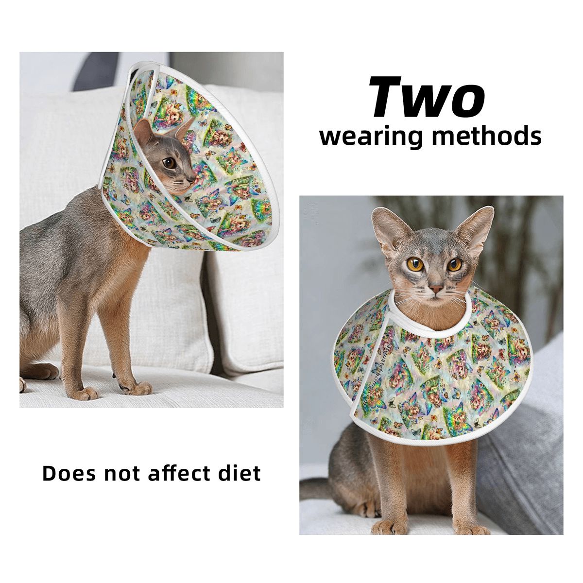 6 Fairy Designs, Pet Elizabethan, Pet Medical Collar