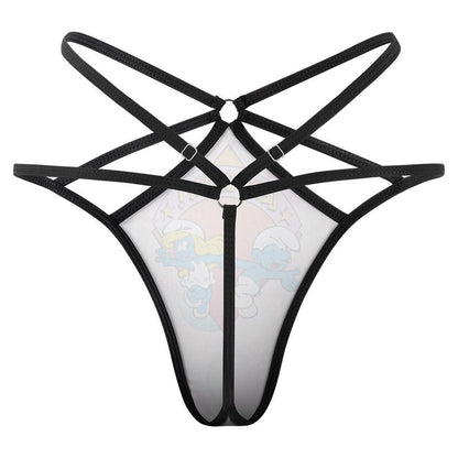 "Let's Smurf" Sexy G String Thong for Women