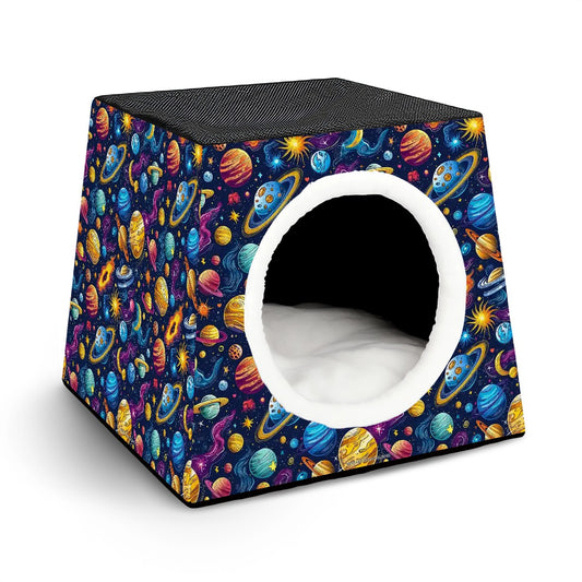 12 Galaxy / Outer Space Capsule Pet Bed