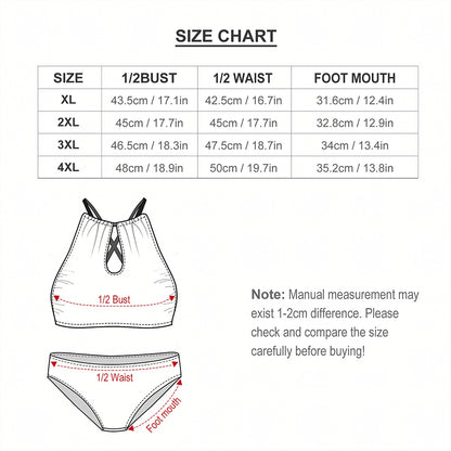 6 Fairy Designs, Plus Size High-Waisted Bikini Customized Services