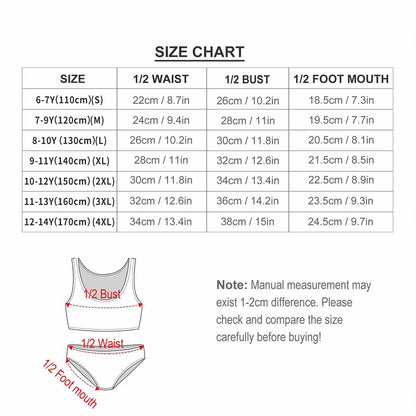 Rainbow Fairy, Girl bikini swimsuits, Girl two piece swimsuit
