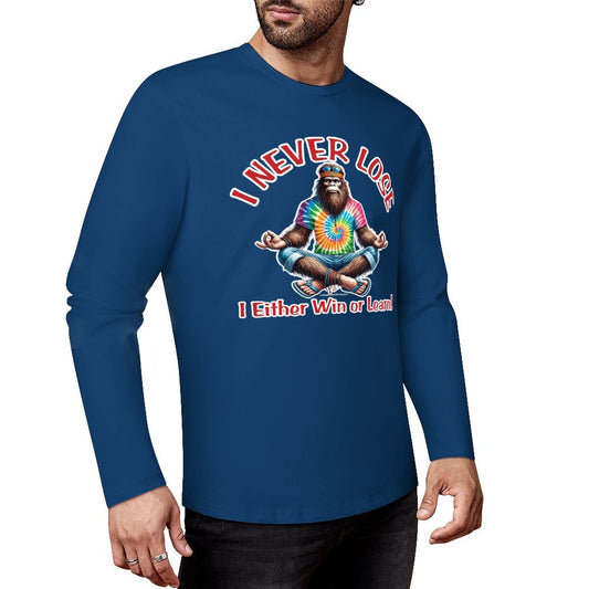 Bigfoot - Sasquatch Cotton Unisex Long Sleeve T-shirt