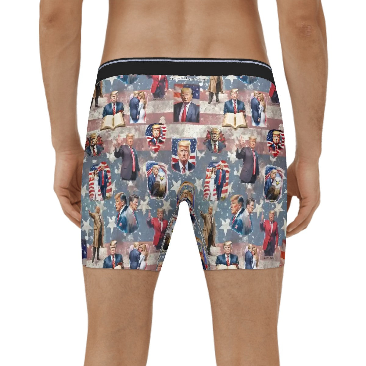 20 Donald Trump Designs, MAGA, Men’s Silk Briefs Underwear