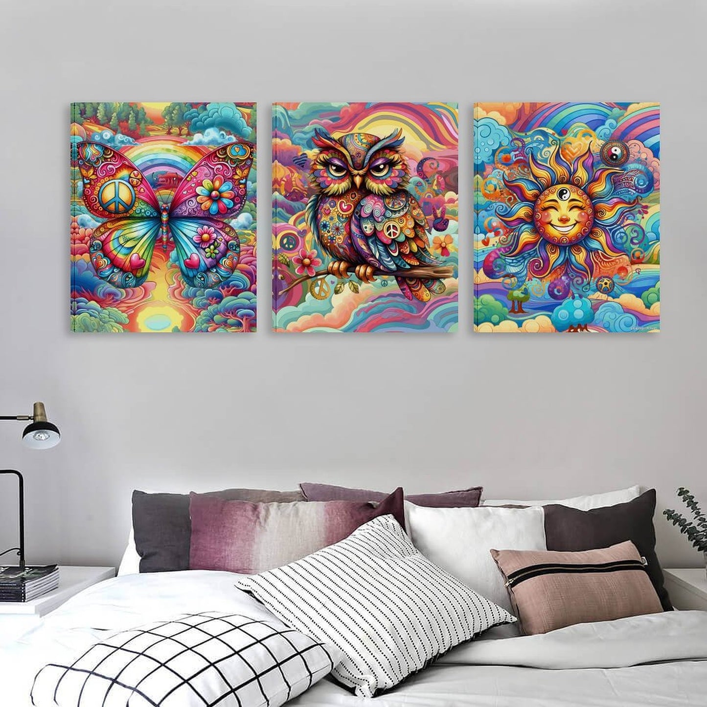 Canvas Wall Art -16”x 20” (x3) - Made In USA