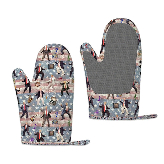 20 Donald Trump Designs, Heat Resistant Silicone Oven Mitts Set
