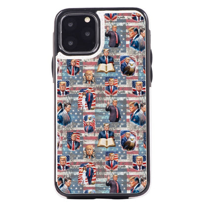 iPhone 11 Pro Flip Wallet/ Mobile Phone Case, Donald Trump, MAGA, Cell phone case