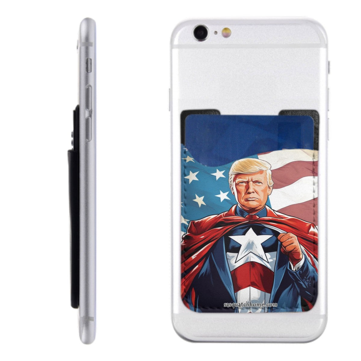 Captain Trump Phone Card Holder