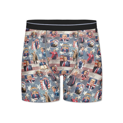 20 Donald Trump Designs, MAGA, Men’s Silk Briefs Underwear