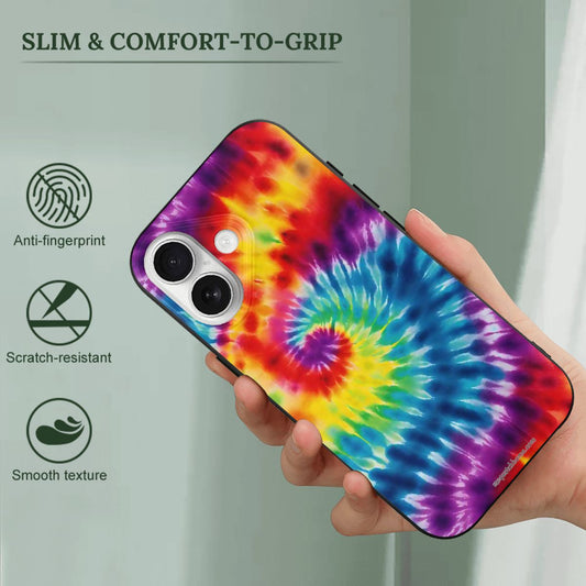 19 Tie Dye Designs, iPhone 17 Thermoplastic Polyurethane Phone Case