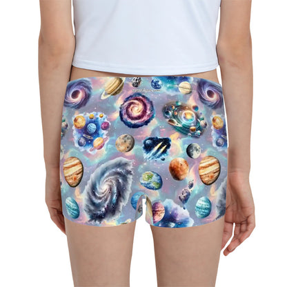 Girls Boxer Briefs Underwear - Universe, Underwear, Girls Underwear