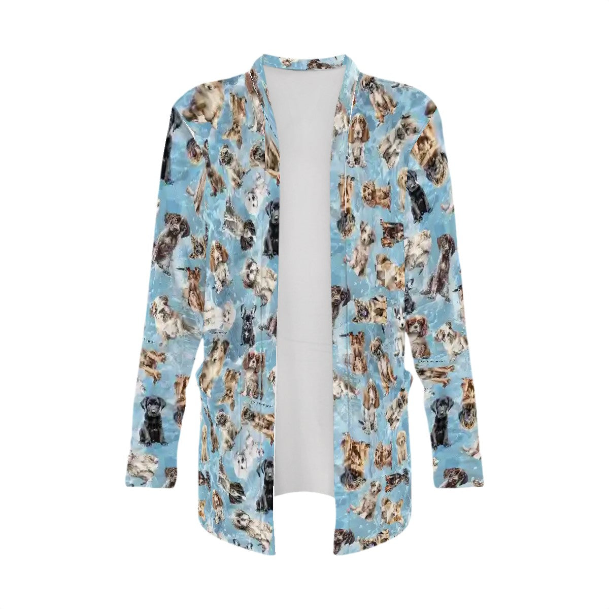 10 Animal Designs, Women’s long sleeved cardigan, sweater vest