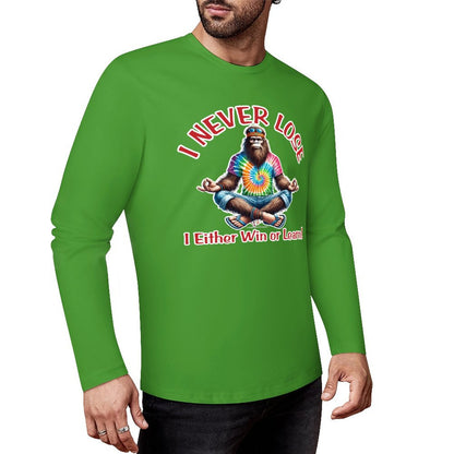 Bigfoot - Sasquatch Cotton Unisex Long Sleeve T-shirt