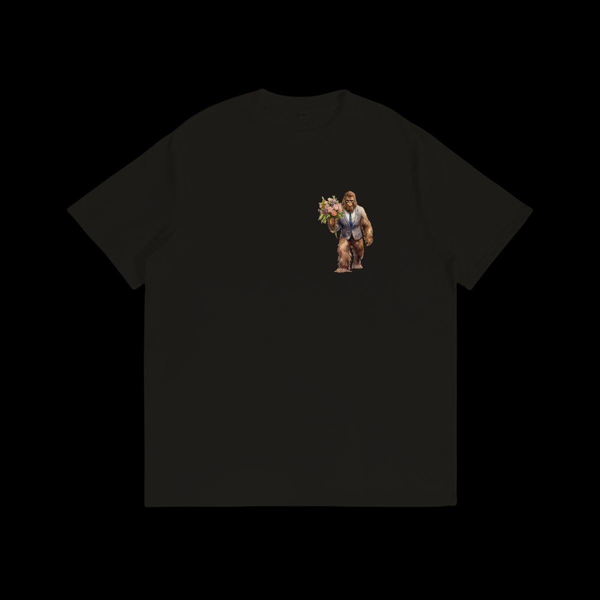 Sarcastic Sasquatch / Bigfoot Short Sleeve T-shirt , 180GSM Cotton