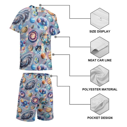 20 Awesome Designs, Children's T-shirt & Shorts Set