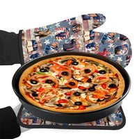Donald Trump, MAGA 2-Piece Pot Holders And Oven Mitt Set