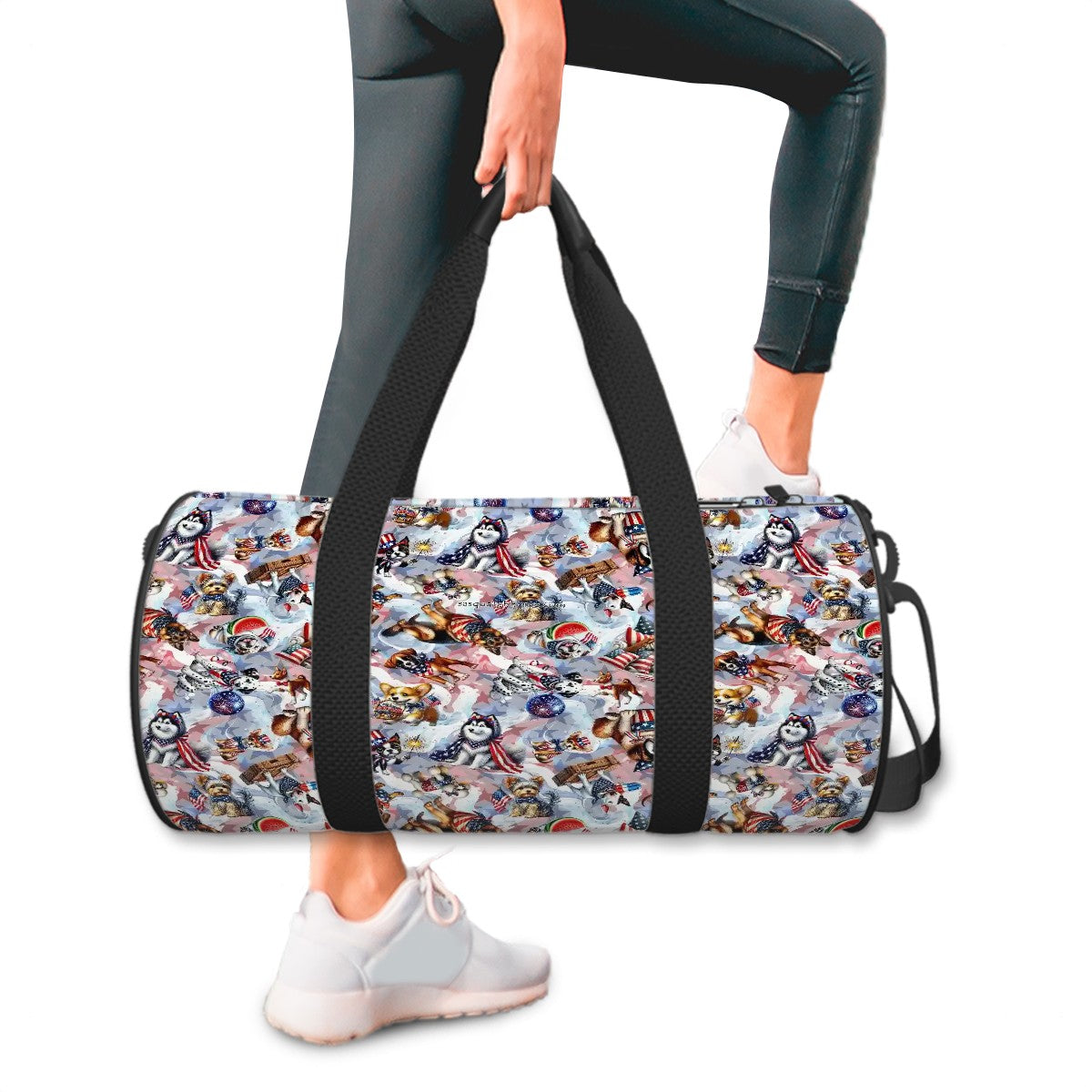 8 Patriot Designs, Large Capacity Duffle Bag, Sports Bag, Duffle, Travel Bag
