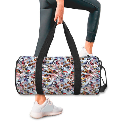 8 Patriot Designs, Large Capacity Duffle Bag, Sports Bag, Duffle, Travel Bag