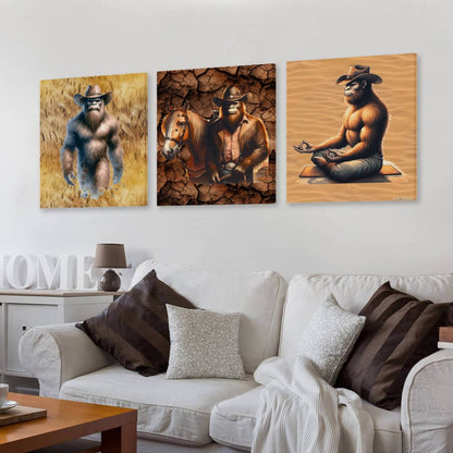 Canvas Wall Art -16”x 20” (x3) - Made In USA