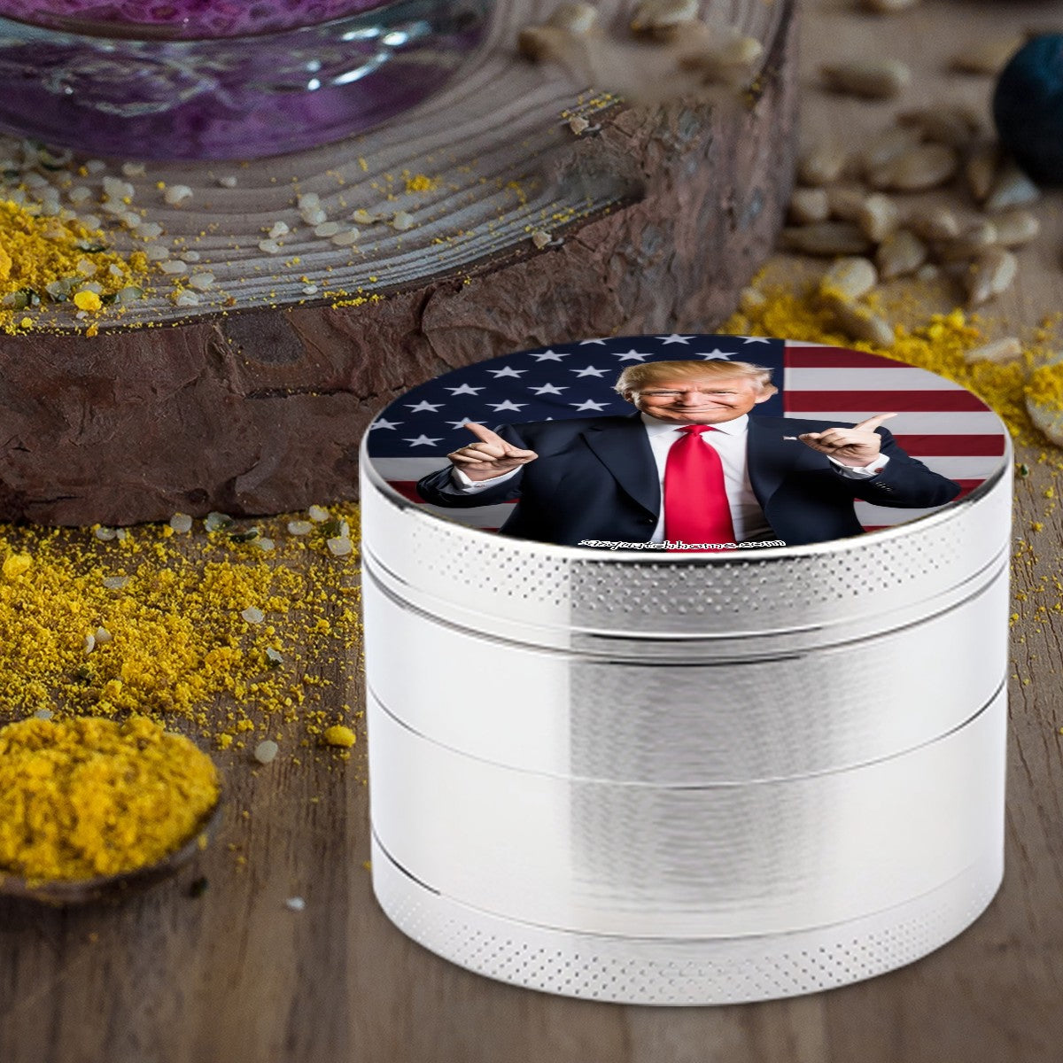 Donald Trump Finger Dance Herb Grinder