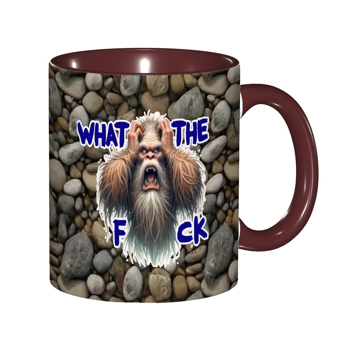 "WTF" Sarcastic Sasquatch Collection 11.2 Oz Ceramic Coffee Mug
