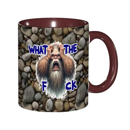 "WTF" Sarcastic Sasquatch Collection 11.2 Oz Ceramic Coffee Mug