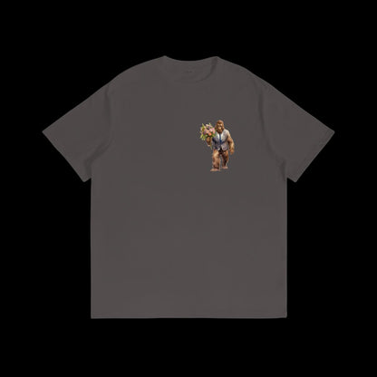 Sarcastic Sasquatch / Bigfoot Short Sleeve T-shirt , 180GSM Cotton