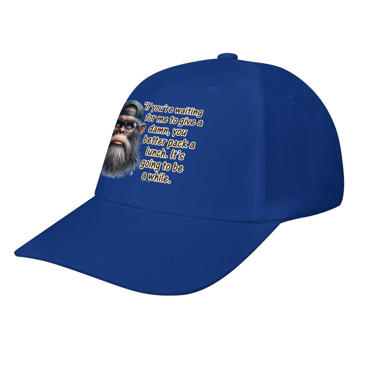 Bigfoot, Sasquatch “If you're waiting..", Baseball Cap – 8 Colors
