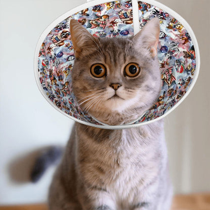 8 Patriot Designs, Pet Elizabethan, Pet Medical Collar