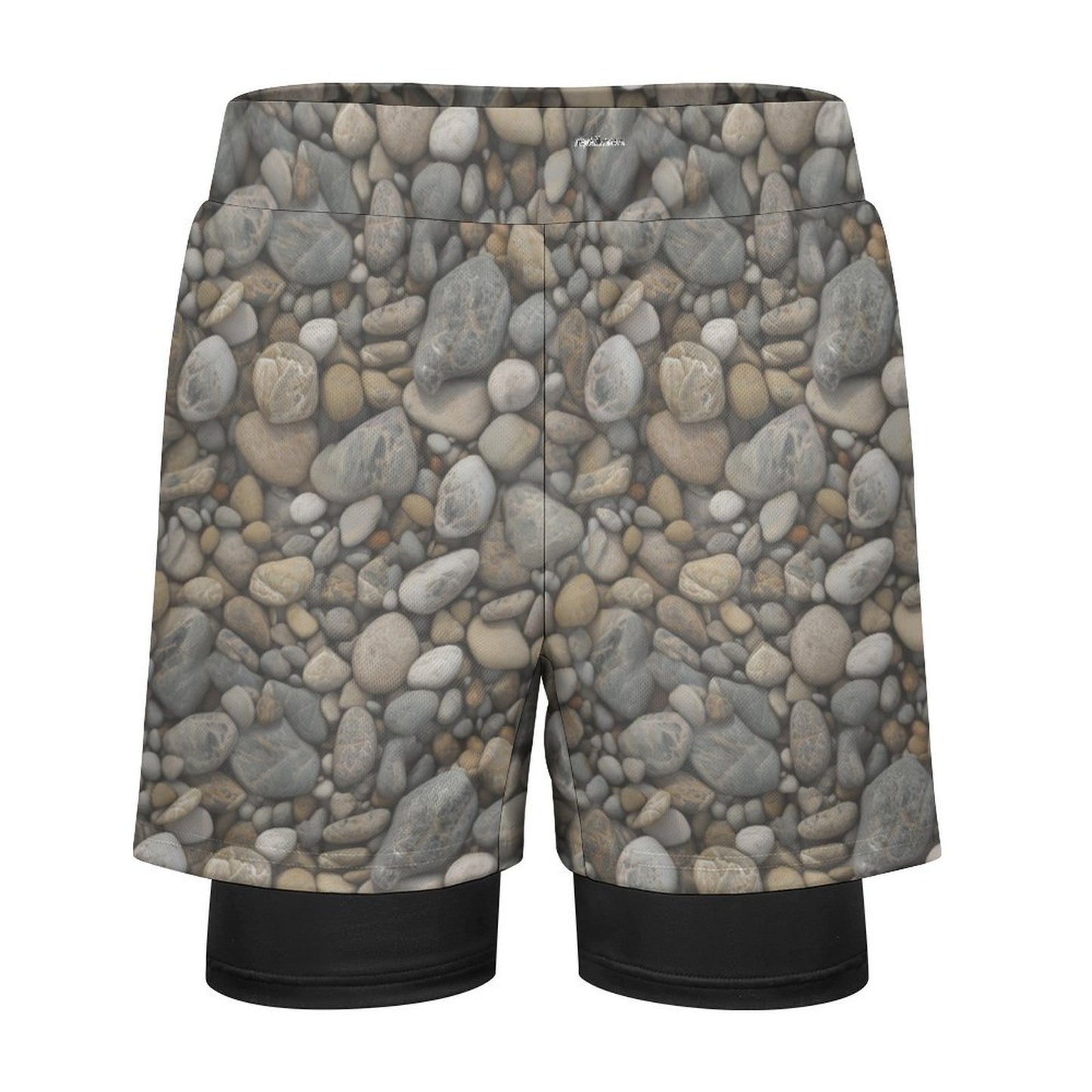 Sasquatch Kiss, Men Beach Shorts / Swim trunks with 4 Pockets