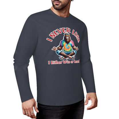 Bigfoot - Sasquatch Cotton Unisex Long Sleeve T-shirt