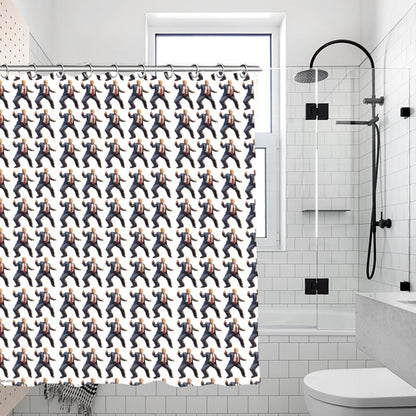 20 Donald Trump Designs, Waterproof Polyester Shower Curtain – Made in the USA – 70.8x70.8”
