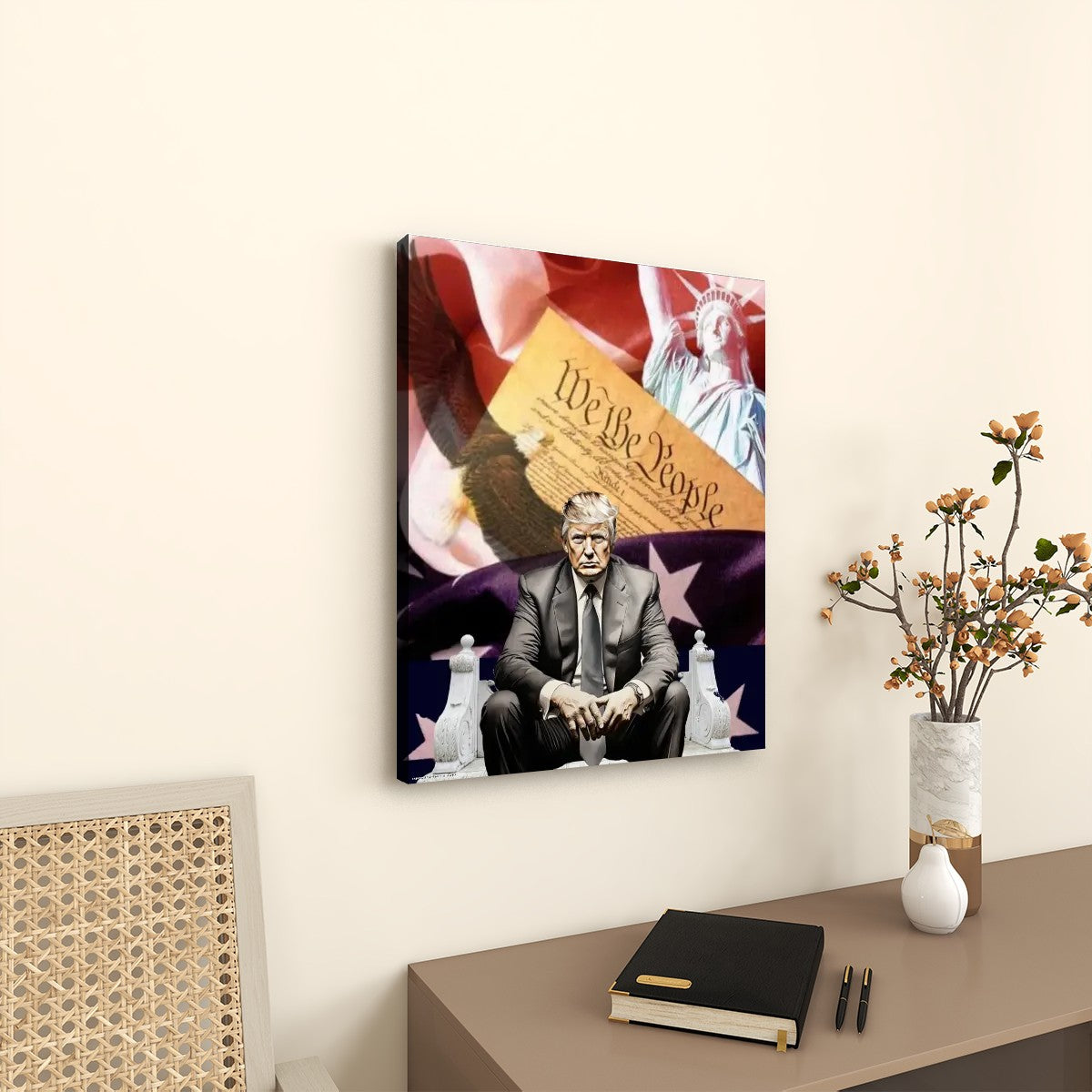 16" x 20" Donald Trump Canvas Wall Art Prints Decor