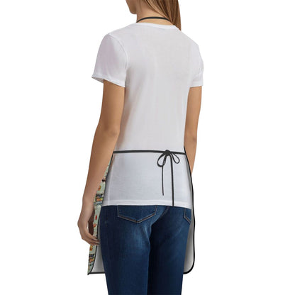Waterproof apron with pockets - 20 Awesome Designs, Smurf, Dragon, Goth, Zombies, Alice in Wonderland + More
