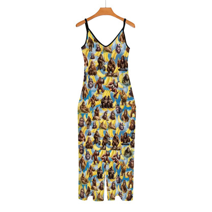 Sasquatch Themed Casual Jumpsuits for Women
