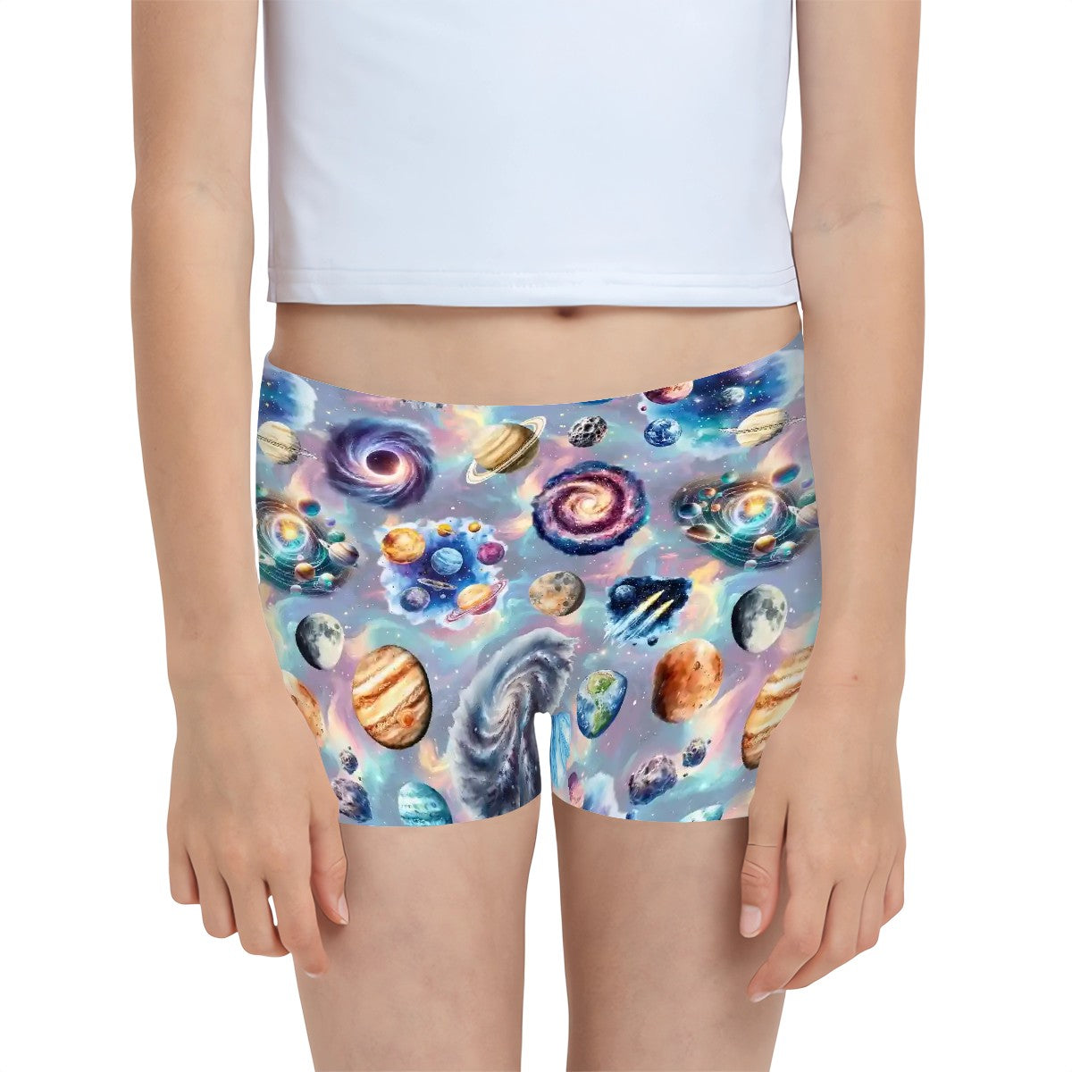 Girls Boxer Briefs Underwear - Universe, Underwear, Girls Underwear