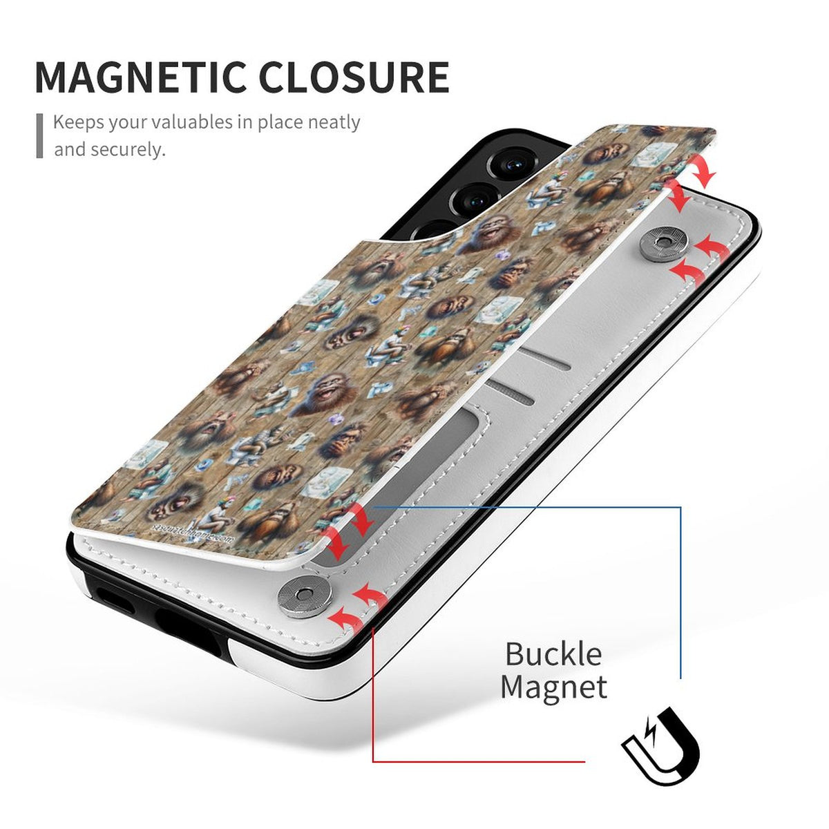 Samsung S22 Cell Phone Case / Folding Wallet