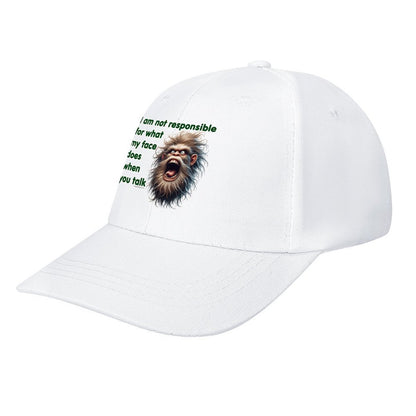 Bigfoot, Sasquatch “I am not responsible..", Baseball Cap – 8 Colors