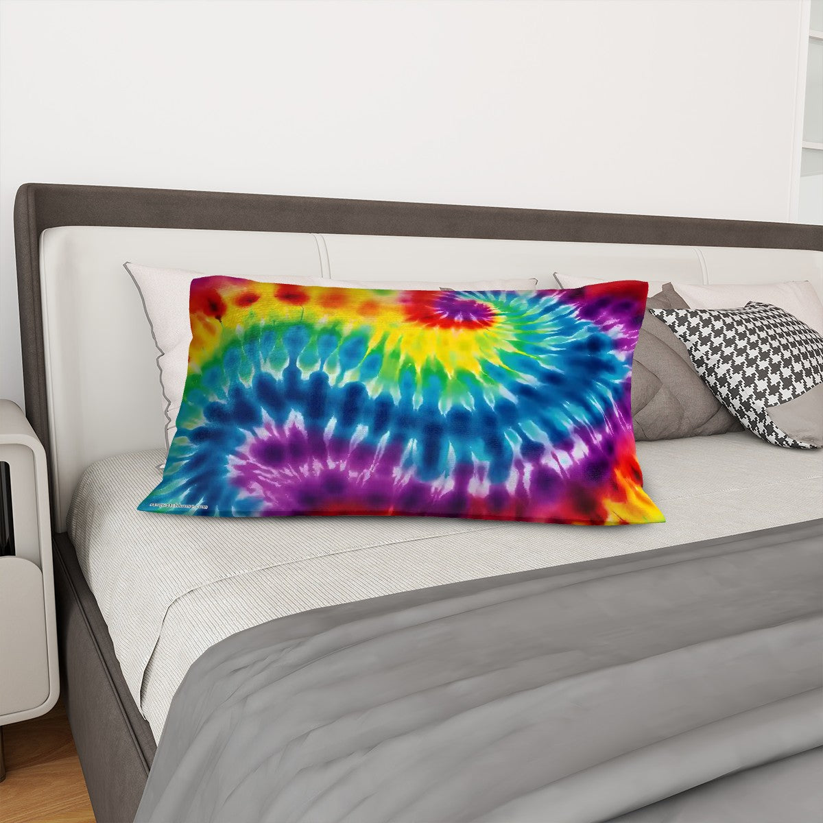 Tie-Dye Plush Throw Pillow Covers (Double-Sided Design & Multi-Size)
