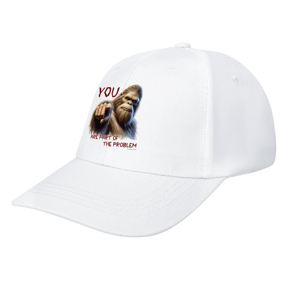Bigfoot, Sasquatch “You are part..", Baseball Cap – 8 Colors