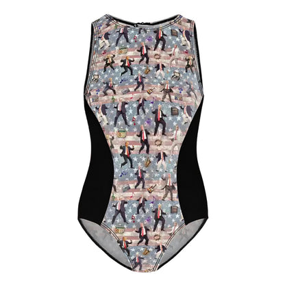 Girls One Piece Swimsuits, Awesome Trump Designs
