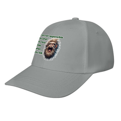 Bigfoot, Sasquatch “I am not responsible..", Baseball Cap – 8 Colors