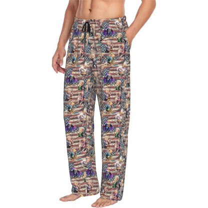 Mens Pajama Pants - Donald Trump - MAGA