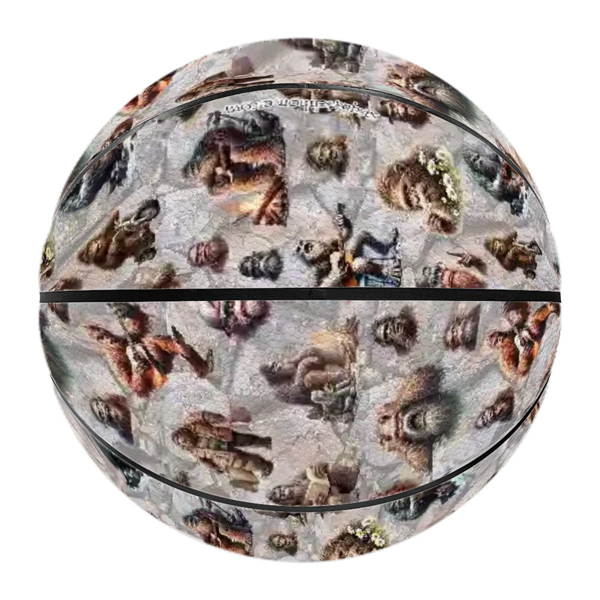 20 Bigfoot & Sasquatch Designs, Leather Specialized Basketballs -