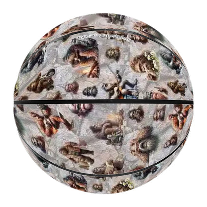 20 Bigfoot & Sasquatch Designs, Leather Specialized Basketballs -