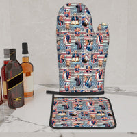 Donald Trump, MAGA 2-Piece Pot Holders And Oven Mitt Set