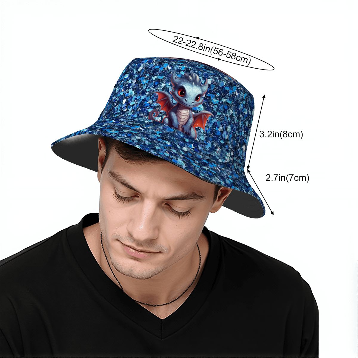 Baby Dragon, Adult Bucket Hat