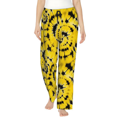 19 Tie-Dye Designs, Womens Pajama Pants with Pockets