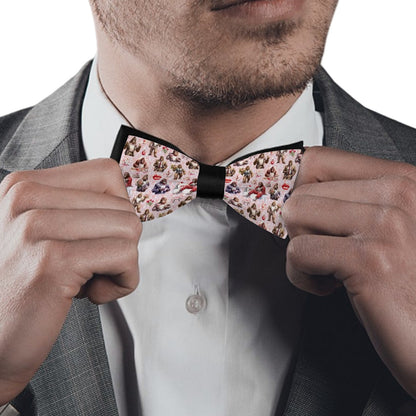 Bigfoot / Sasquatch Valentine Polyester BowTie