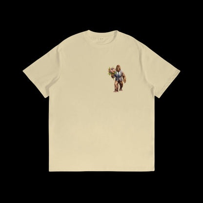 Sarcastic Sasquatch / Bigfoot Short Sleeve T-shirt , 180GSM Cotton