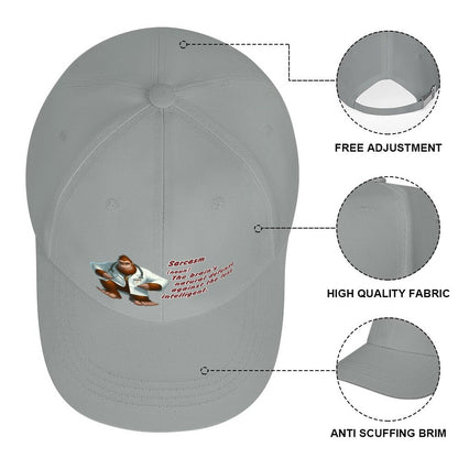 Dr Bigfoot, Sasquatch, "Sarcasm", Baseball Cap – 8 Colors